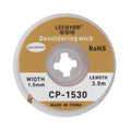 Desoldering Wick – CP‑3030 – 3.0mm × 3.0m (10ft)