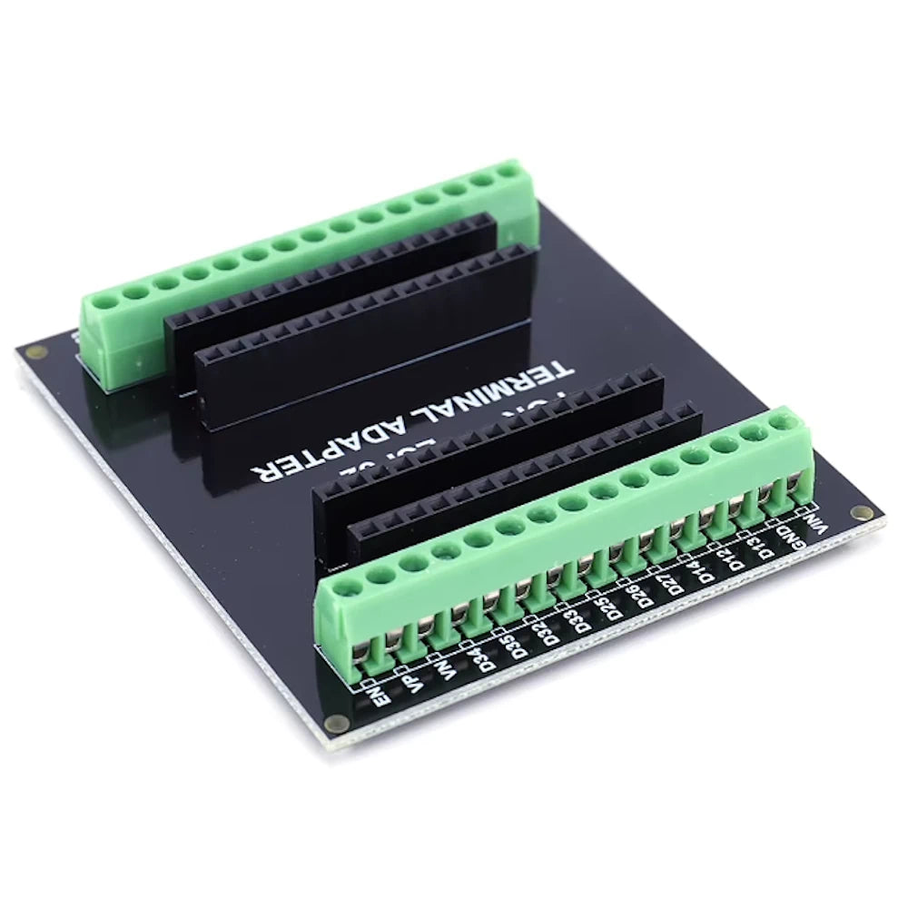 ESP32 WROOM‑32 Development Kit – WiFi + Bluetooth, with Terminal Expansion Module